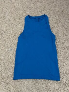lululemon athletica Blue Tank Top